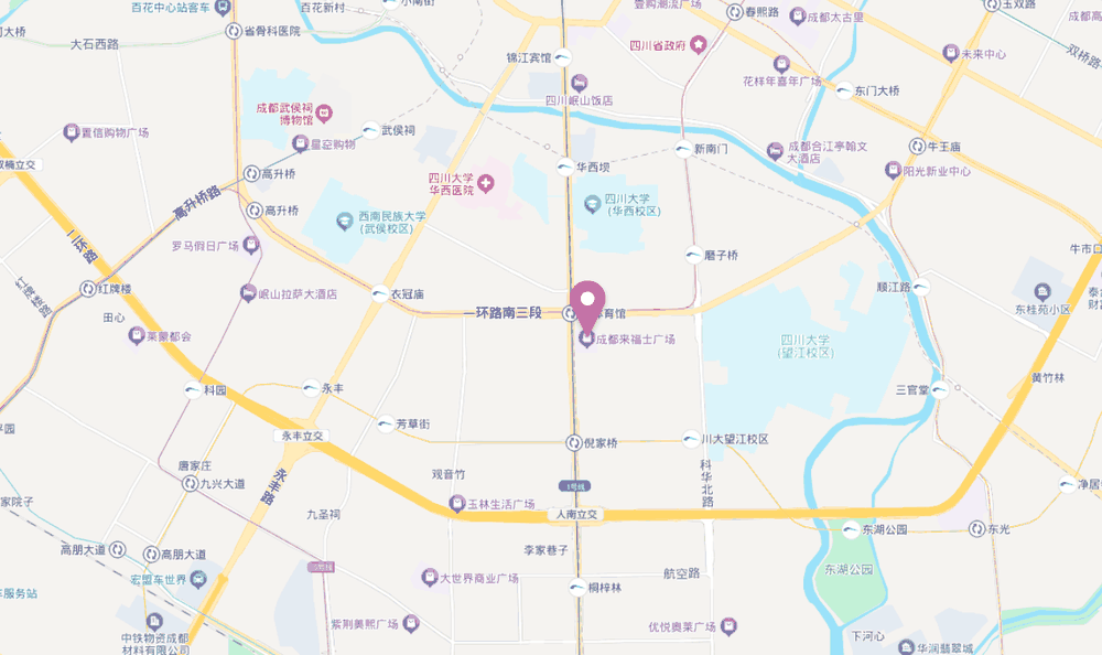来福士广场位置地图